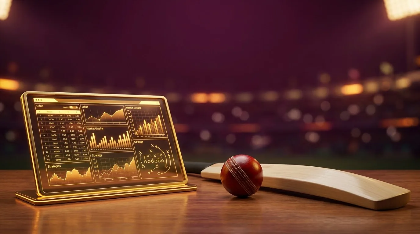 Back and Lay Betting Explained on a Cricket Exchange